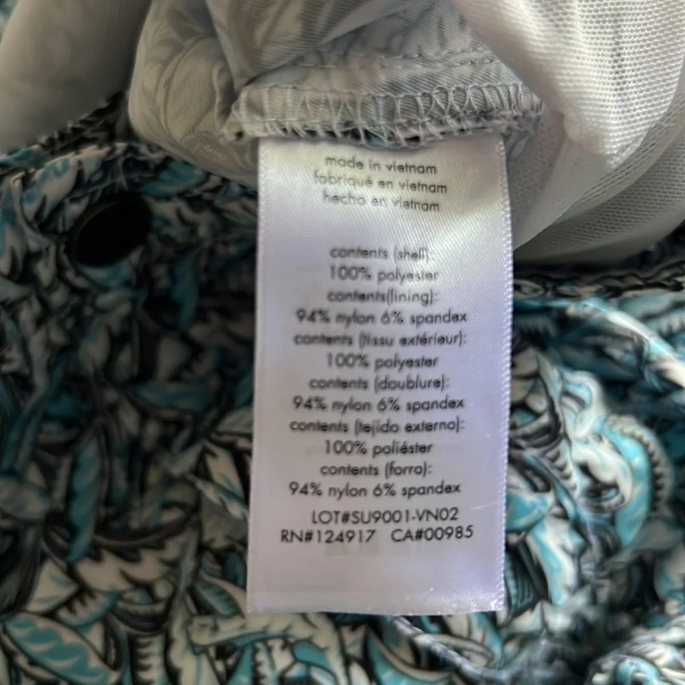 Onia Men’s Blue “The Calder” Swim Trunks Size Large